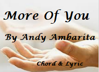 More of You by Andy Ambarita More of You Andy Ambarita