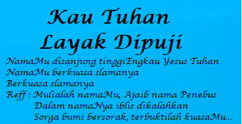 Nama Diatas Sgala Nama by Djohan E. Handojo – Chord Layak DIpuji