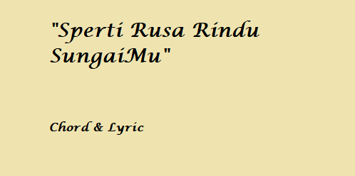 Sperti rusa rindu