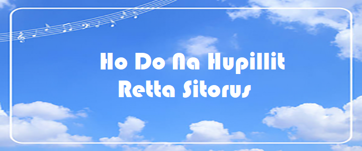Ho Do Na Hupillit - Retta Sitorus